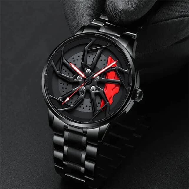 VIQAI Skeleton Dial Men’s Luxury Watch ⌚ | Stainless Steel Strap | Multi-Color Sporty Edition