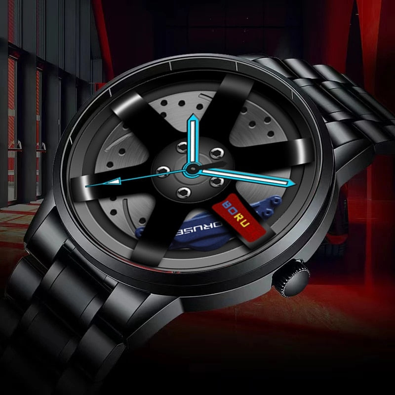 Fopul mall Stainless Steel Fashion Luxury Mens
